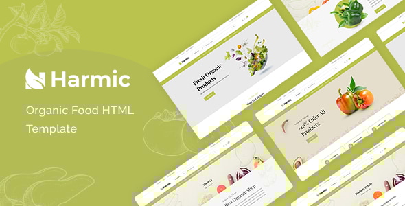 Harmic v1.0.1 - Organic Food HTML Template