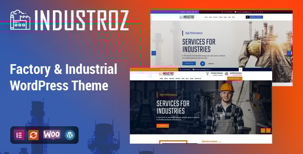 Industroz v4.5 - Factory & Industrial WordPress Theme