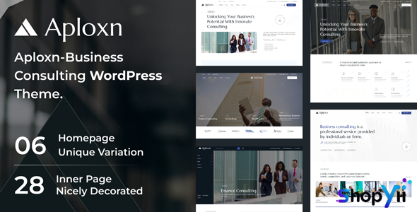 Aploxn v1.0.0 - Business Consulting WordPress Theme