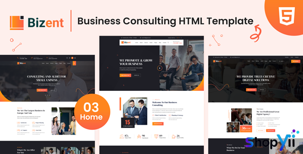 Bizent v1.0 - Business Consulting HTML Template