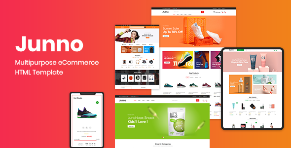 Junno v1.0 – Multipurpose eCommerce HTML Template