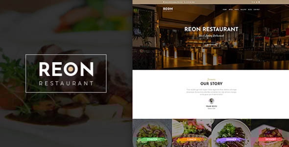 Reon v1.2.0 - Restaurant WordPress Theme