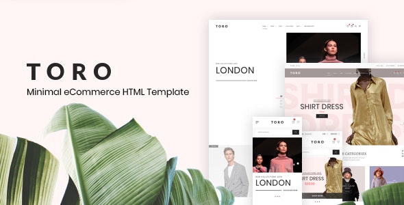 Toro v1.0.2 – Minimal eCommerce HTML Template