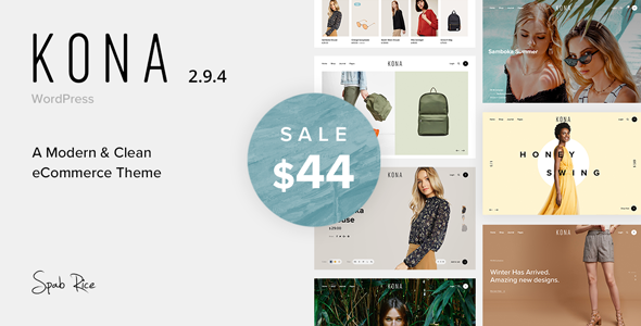 Kona v2.7.1 - Modern & Clean eCommerce WordPress Theme