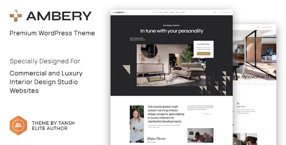 Ambery v1.0.1 - Interior Design WordPress Theme