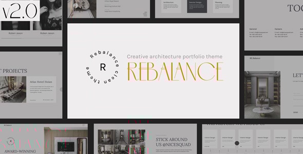 Rebalance v1.0 - Architect Portfolio HTML5 Template