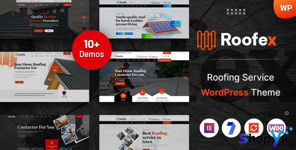 Roofex v1.0.5 - Roofing WordPress Theme