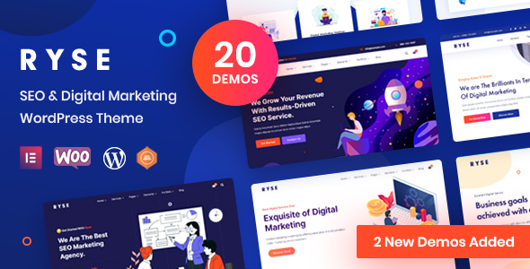 Ryse v1.4.1 - SEO & Digital Marketing Theme