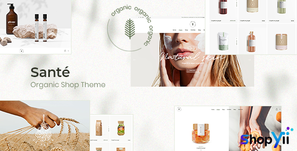 Santé v1.3.1 - Organic Shop Theme