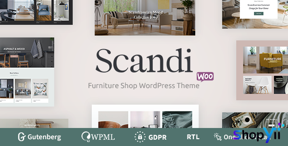 Scandi v1.0.5 - Decor & Furniture Shop WooCommerce Theme