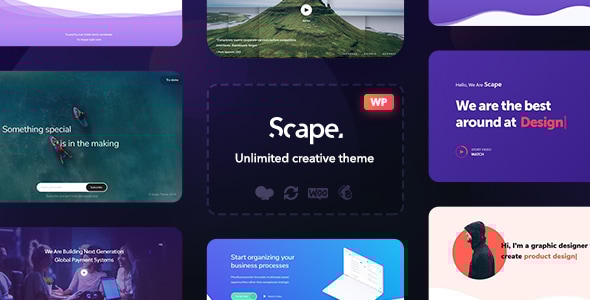Scape v1.4.7 - Multipurpose WordPress theme