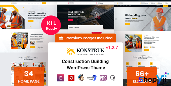Konstruk v1.0.6 - Construction WordPress Theme
