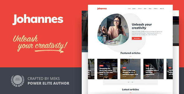Johannes v1.3.1 - Multi-concept Personal Blog & Magazine