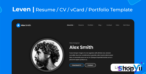 Leven Resume Template v1.5