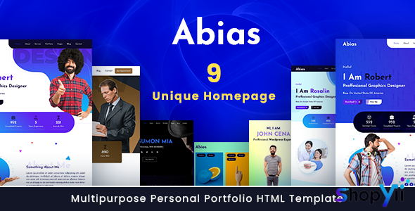 Abias - Multipurpose Bootstrap 5 HTML Template