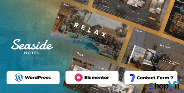 Seaside v1.0.0 - Hotel Booking WordPress Theme
