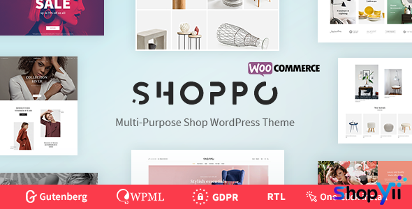 Shoppo v1.0.8 - Multipurpose WooCommerce Shop Theme