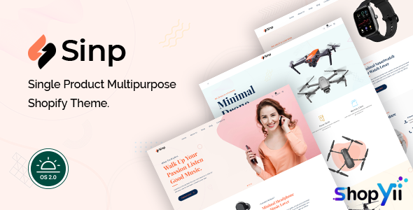 Sinp v1.0 - Single Product Multipurpose Shopify Theme