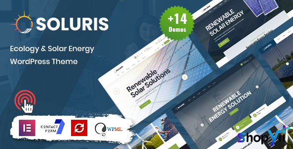 Soluris v1.0.8 - Ecology & Solar Energy WordPress Theme