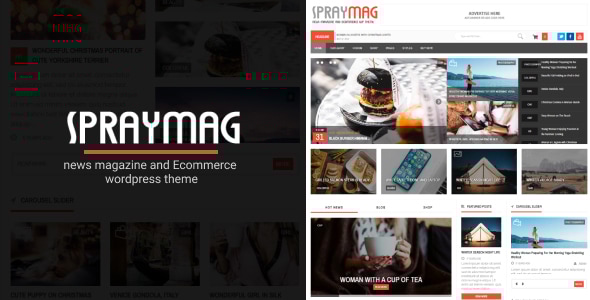 Spraymag v4.0 - eCommerce, Magazine, Responsive Blog Theme