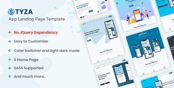 Styza v1.0.0 - App Landing Page Template