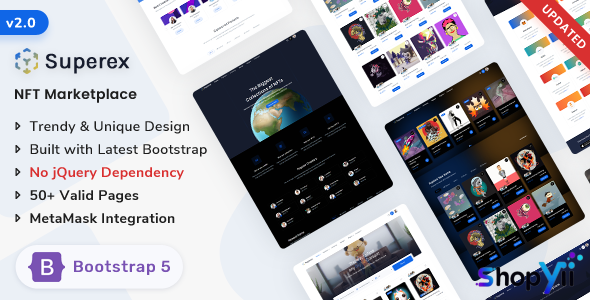Superex v1.0.1 - NFT Marketplace