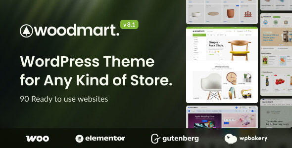 WoodMart v6.0.3 - Responsive WooCommerce WordPress Theme