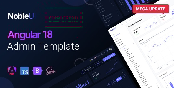 NobleUI v1.1 - Angular 11+ Admin Template
