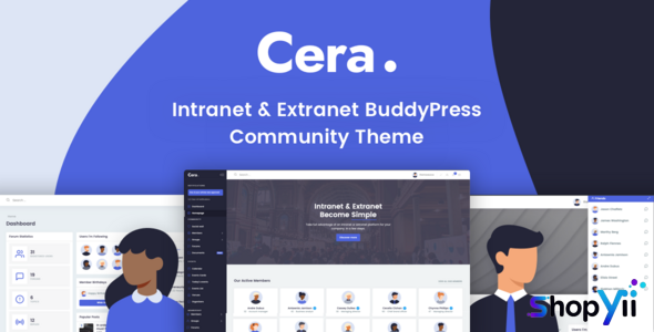 Cera v1.1.6 - Intranet & Community Theme