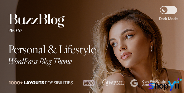Buzz v5.3 - Lifestyle Blog & Magazine WordPress Theme