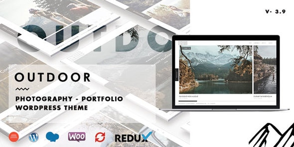 Outdoor v3.9.3 - Creative Photography / Portfolio WordPress Theme