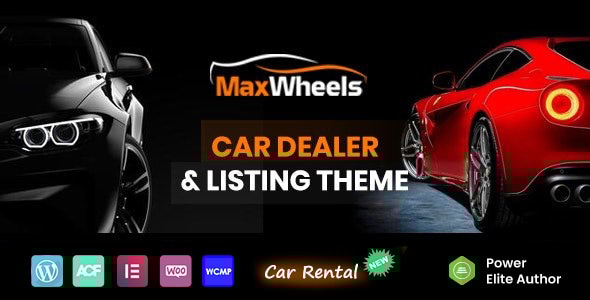 Maxwheels v1.0.1 - Car Dealer Automotive & Classified Multivendor WordPress Theme