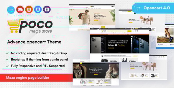 Poco v1.4.5 - Advanced OpenCart Theme