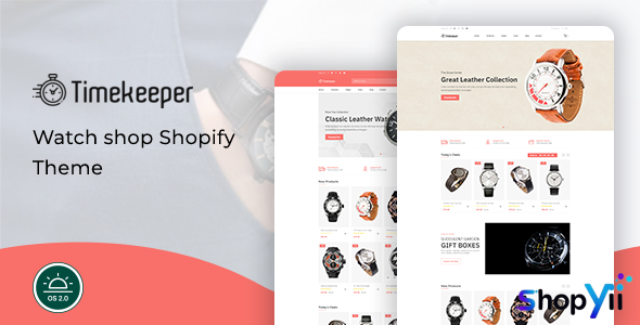 Timekeeper v1.0 - Watch Store Shopify Theme