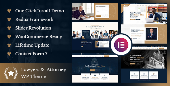 Ukilo v1.0.0 - Law & Lawyer WordPress Theme