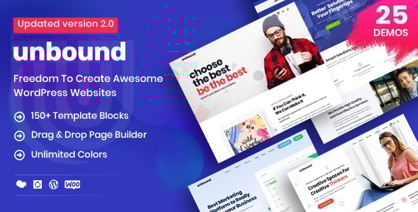 Unbound v2.1.1 - Business Agency Multipurpose Theme