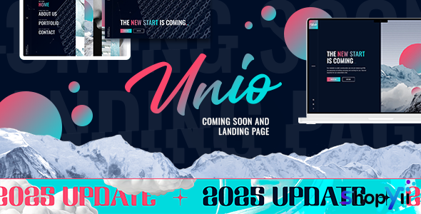 Unio - Coming Soon & Landing Page Template