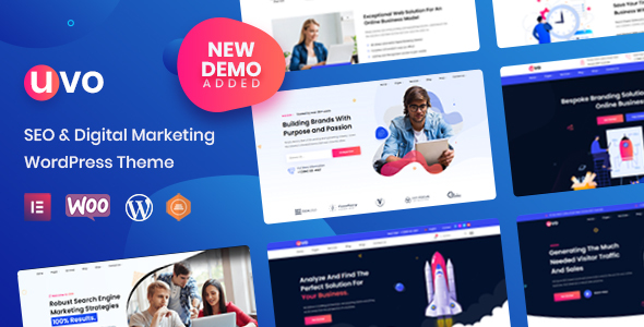 UVO v1.0.3 - SEO & Digital Marketing Theme