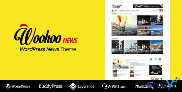 Woohoo v2.5.1 - WordPress news and magazine multi-concept website theme