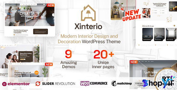 Xinterio v3.0 - Interior Design WordPress Theme + RTL