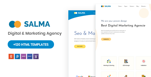 Salma v1.0 - SEO Marketing HTML Template