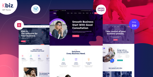Kbiz v1.0.8 - Business and Corporate WordPress Theme