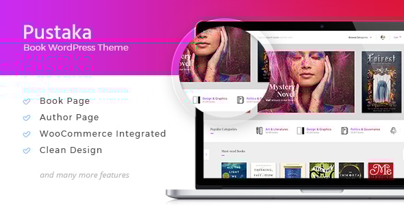 Pustaka v2.11.13 - WooCommerce Theme For Book Store