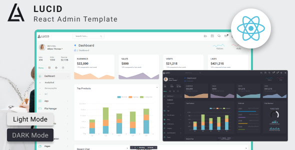 Lucid v1.0 - Responsive ReactJS Admin Template