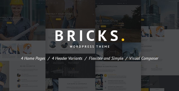 Bricks v1.4.8 - Construction & Building WordPress Theme