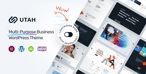 Utah v1.0.1 - Multi-Purpose Business WordPress Theme