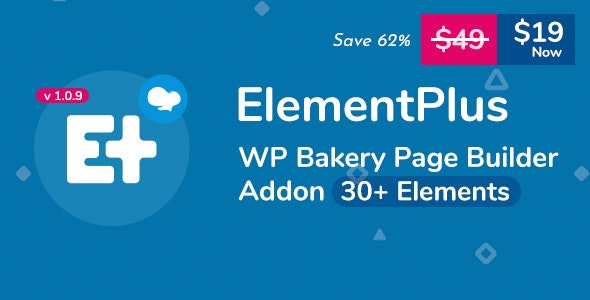 Element Plus v1.6.0 - WPBakery Page Builder Addon (Formerly Visual Composer)