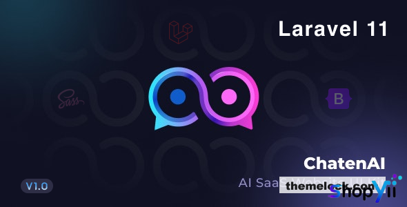ChatenAi – Laravel 11 - AI SaaS Website + Dashboard UI Kit