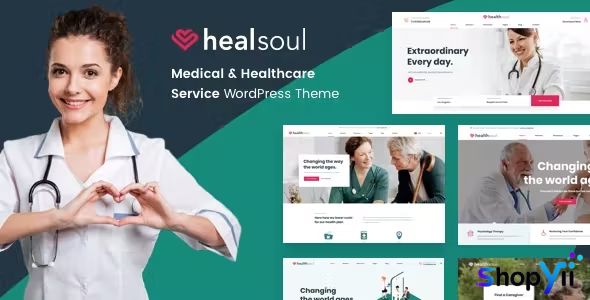 Healsoul v1.6.7 - Medical Care, Home Healthcare Service WP Theme