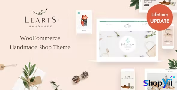 LeArts v1.5.3 - Handmade Shop WooCommerce WordPress Theme
